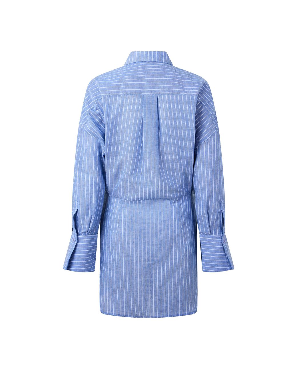 WRSTBHVR Blue Shirt Dress