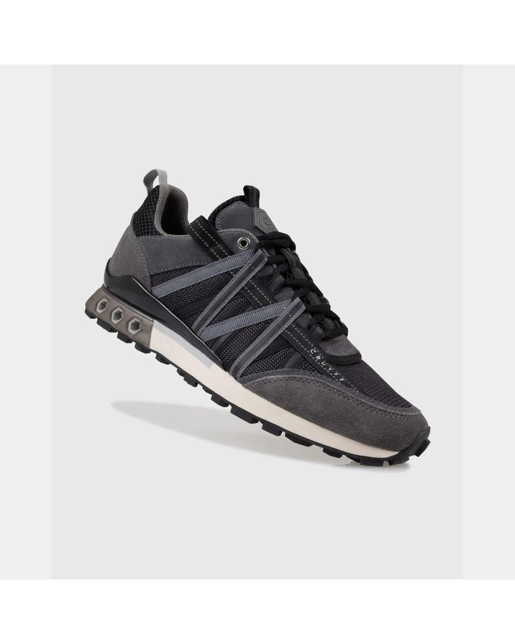 Cruyff Black Fearia Hex-Tech Trainers for men