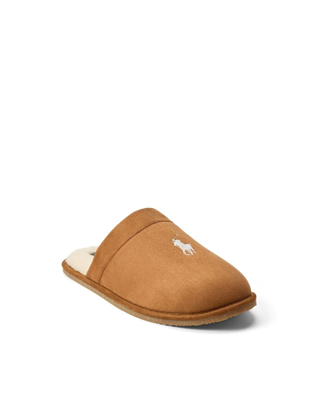 Polo Ralph Lauren Brown Klarence Mule Slippers for men
