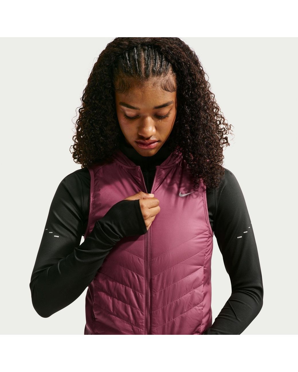 Nike Red Performance Running Vest