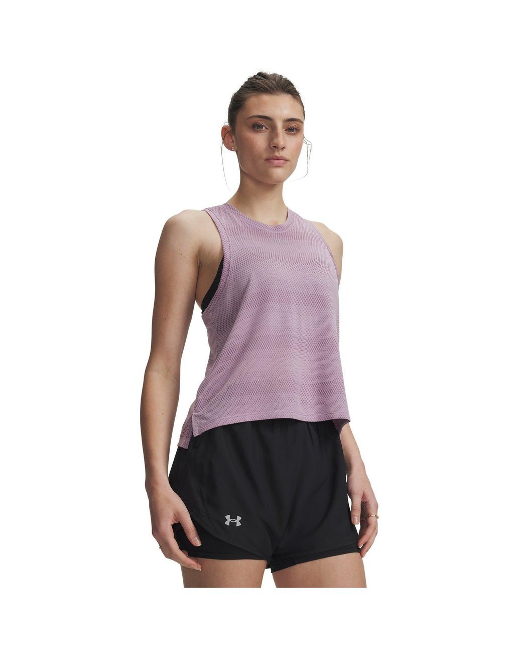 Under Armour Purple Velociti Performance Gym Vest