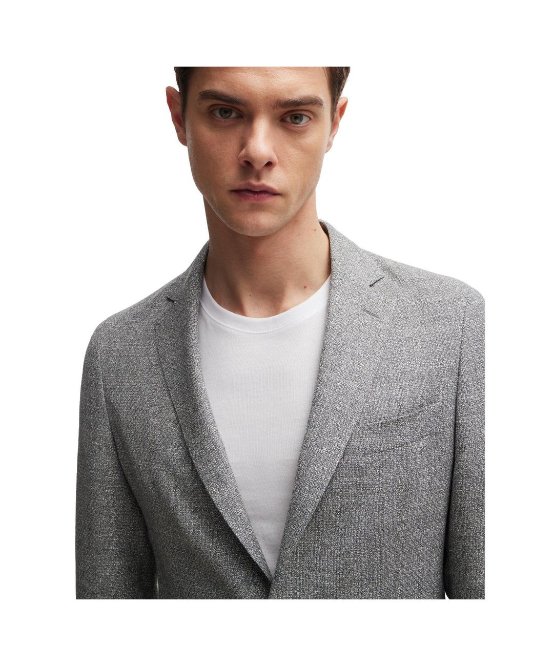 Boss Gray C Hanry Formal Jacket for men