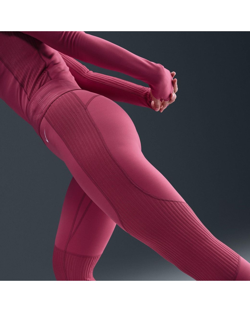 Nike Red Performance Gym Legging