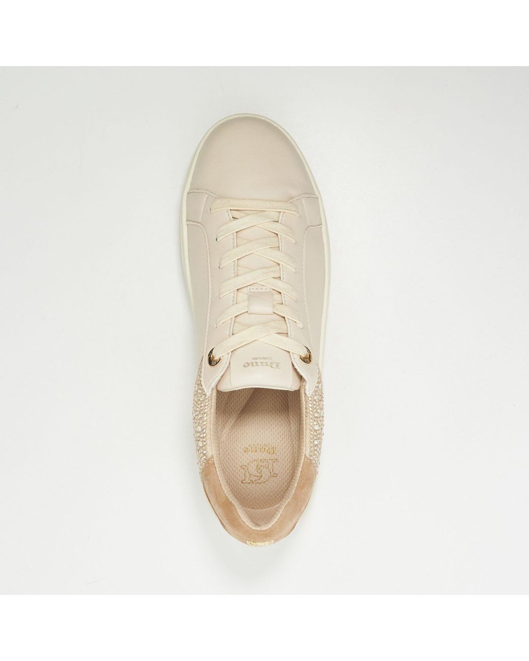 Dune Natural Elli Low-Top Trainers