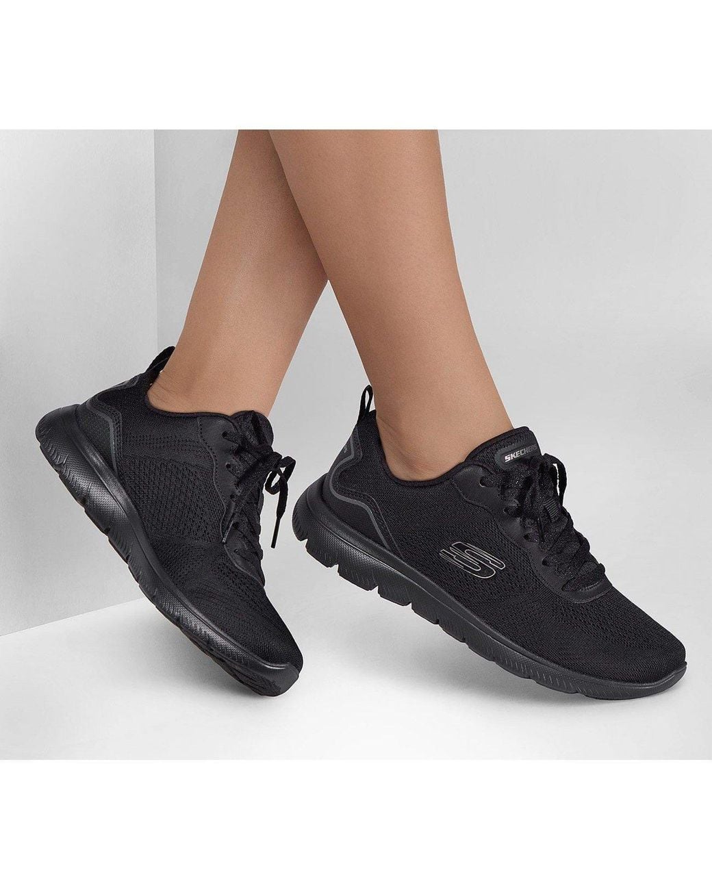 Skechers Blue Summits Low-Top Trainers