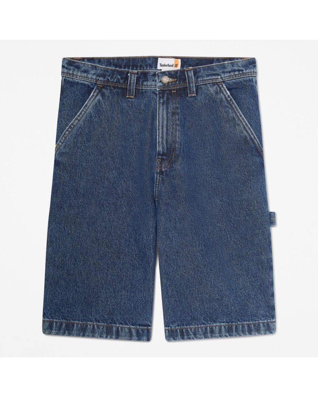 Timberland Blue Denim Shorts for men