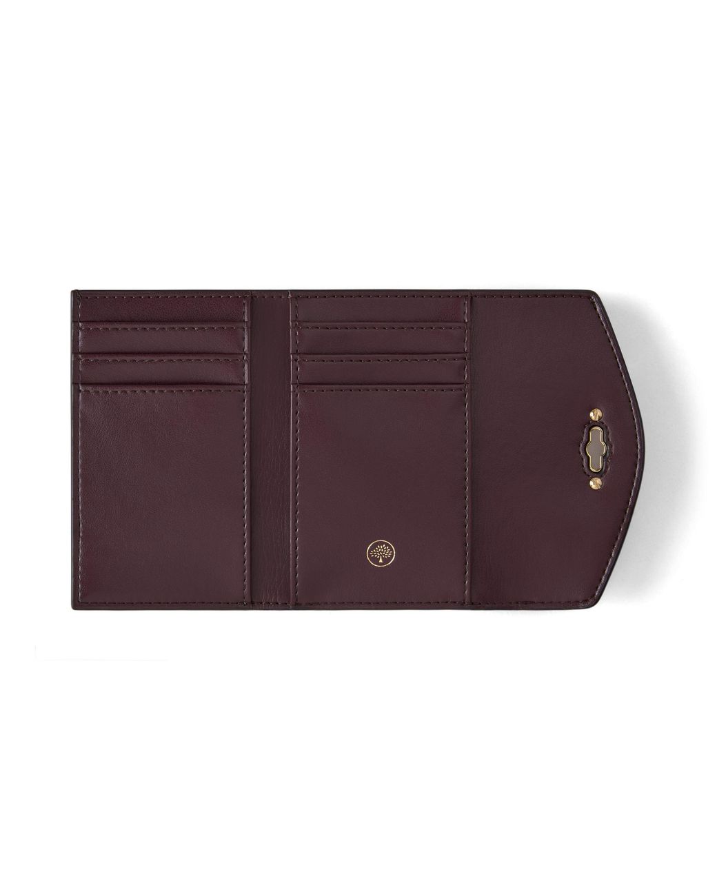Mulberry Natural Darley Folded Multi-Card Wallet Cashmere Taupe