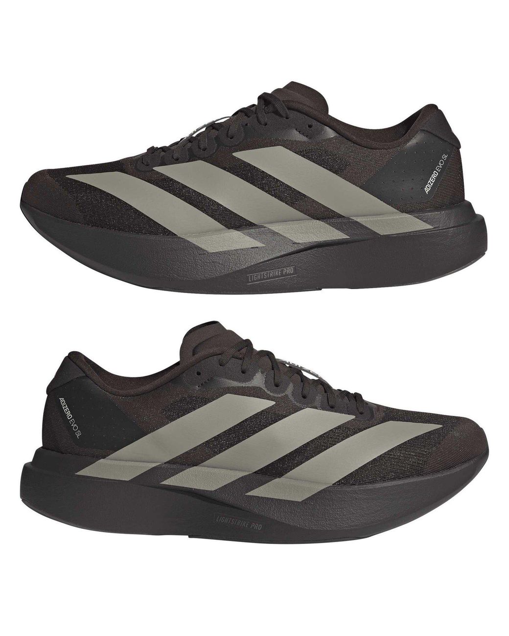 Adidas Brown Adizero Evo Sl Shoes for men