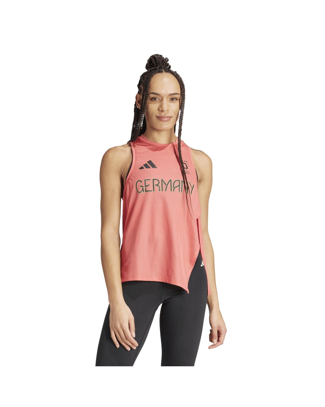Adidas Pink Team D Tank