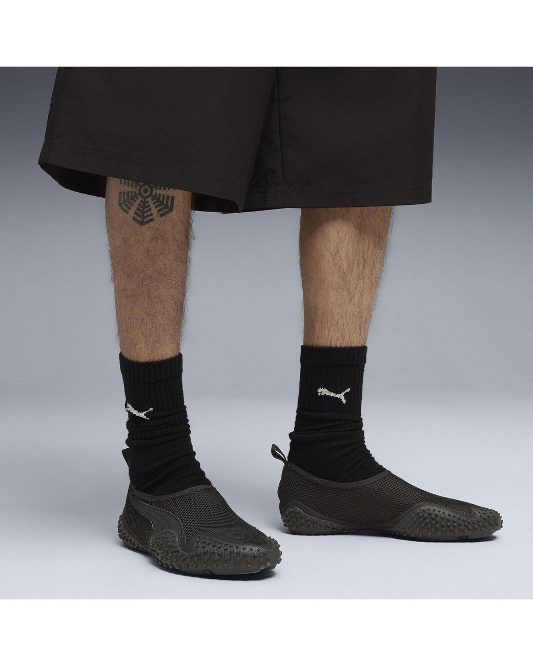PUMA Black Ballet Pumps