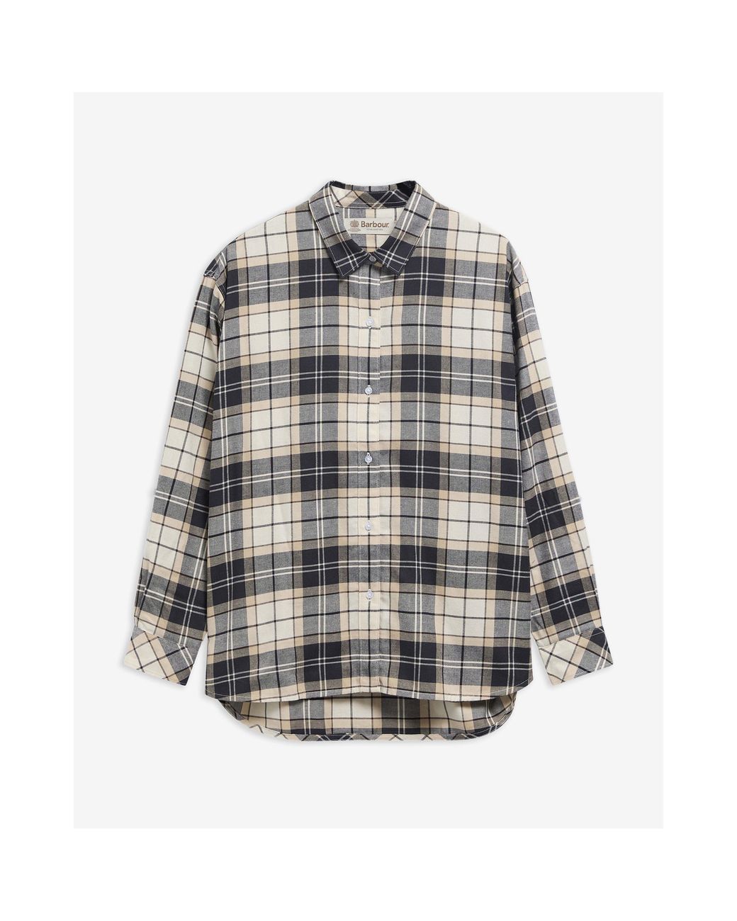 Barbour Gray Elishaw Relaxed Fit Shirt