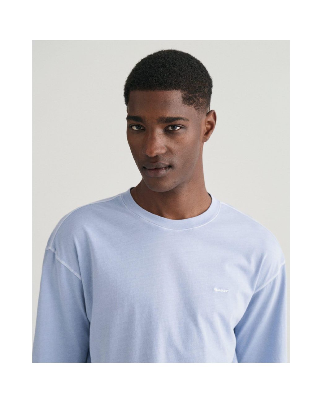 Gant Blue Sunfaded T-Shirt Cotton for men