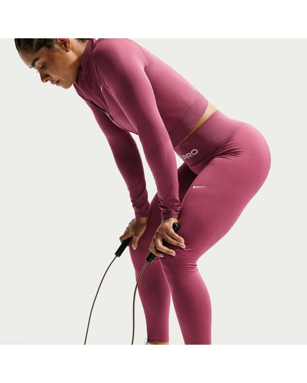 Nike Red Performance Gym Legging