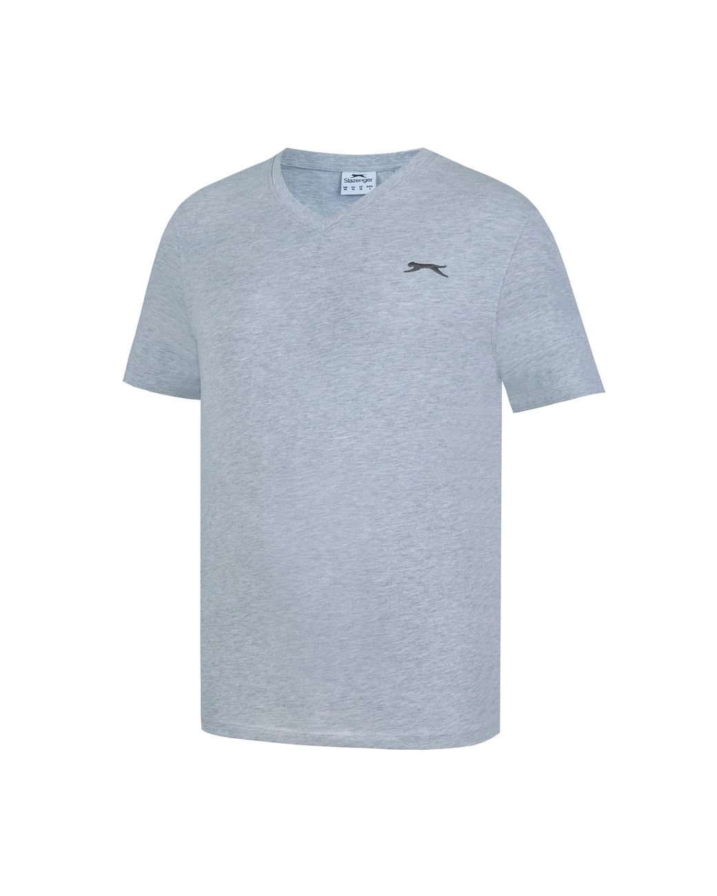 Slazenger 1881 Blue V Neck T Shirt for men