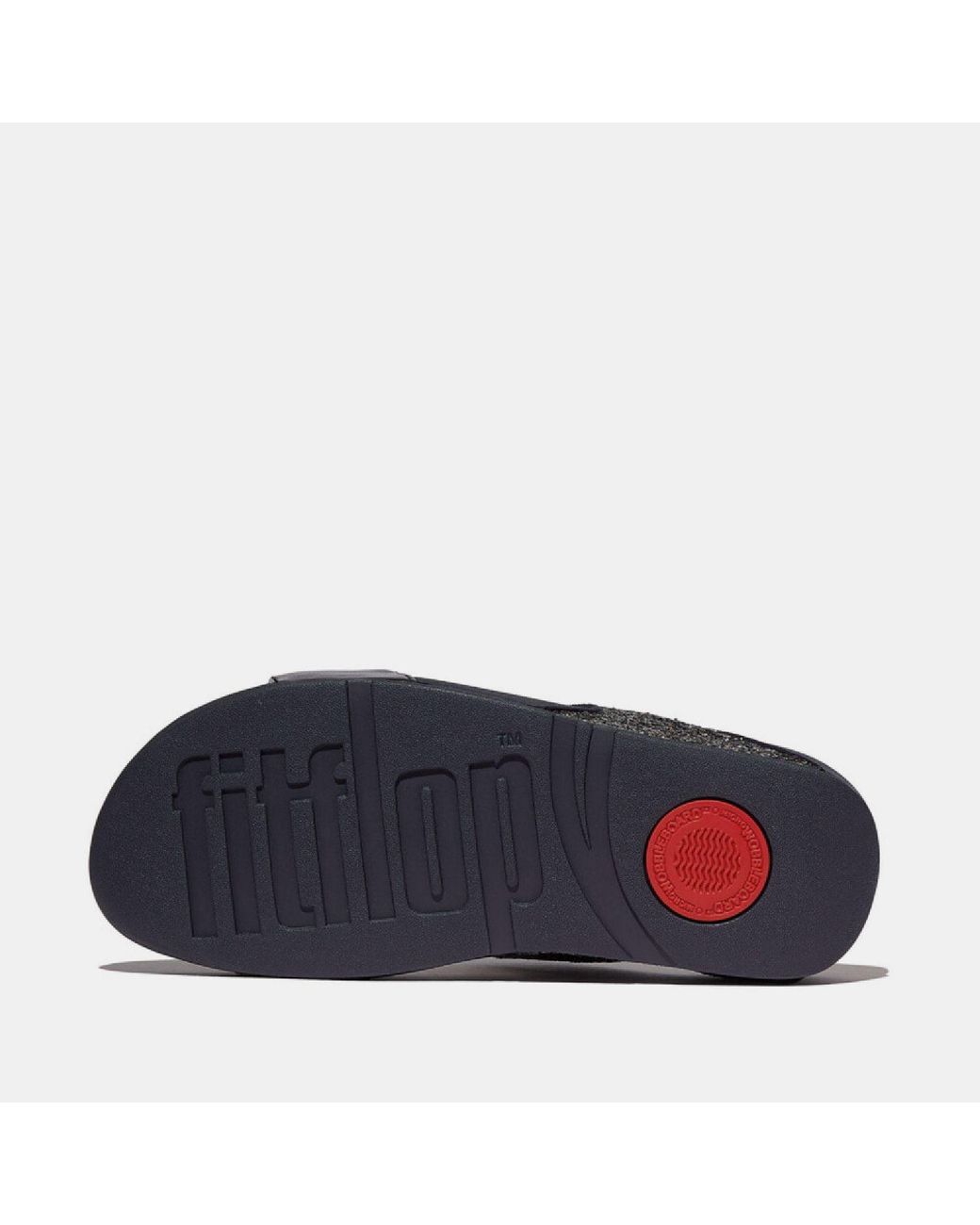Fitflop Blue Lulu Multi-Tonal Glitter Sliders