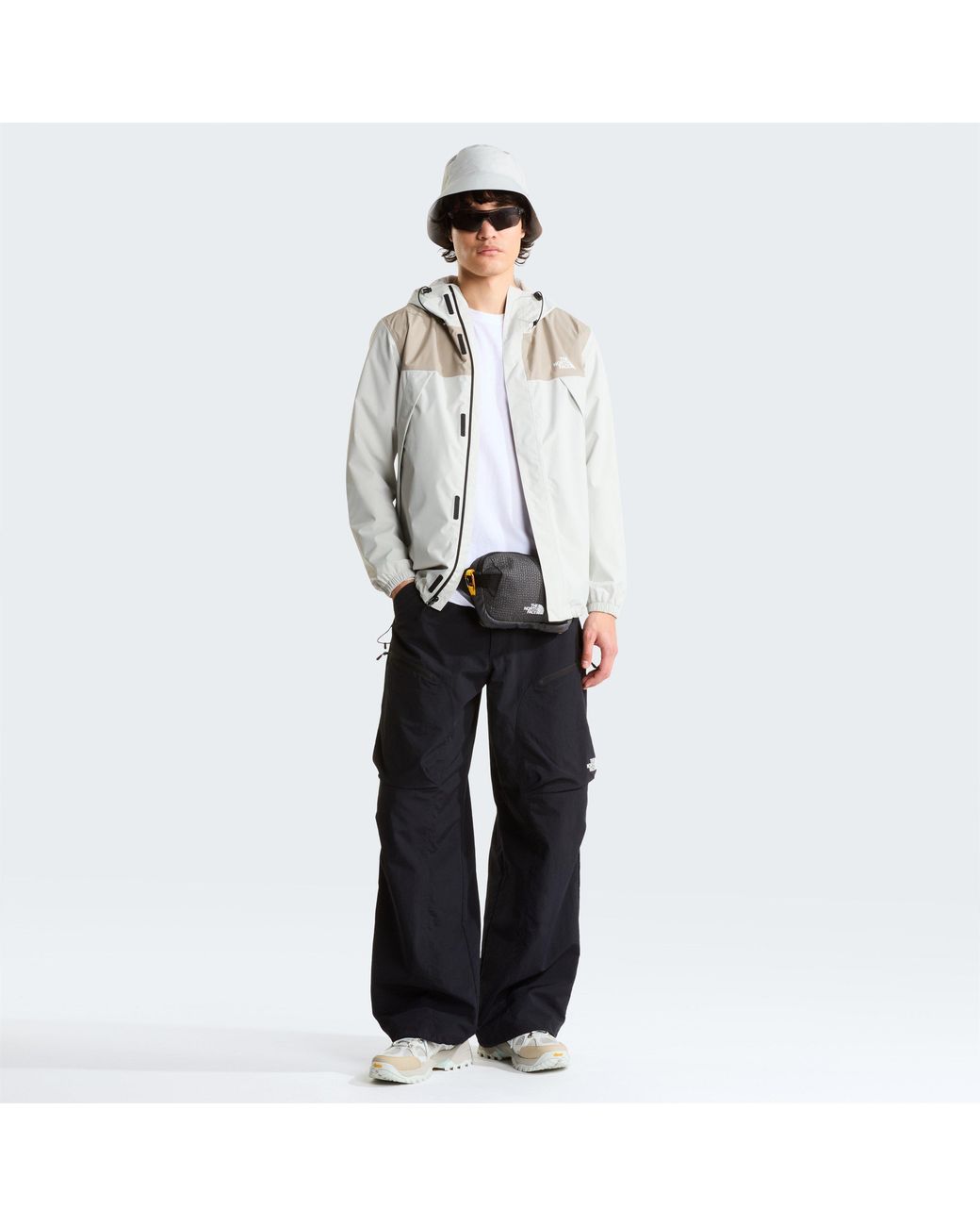 The North Face Gray Antora Dryvent Recycled Waterproof Jacket for men