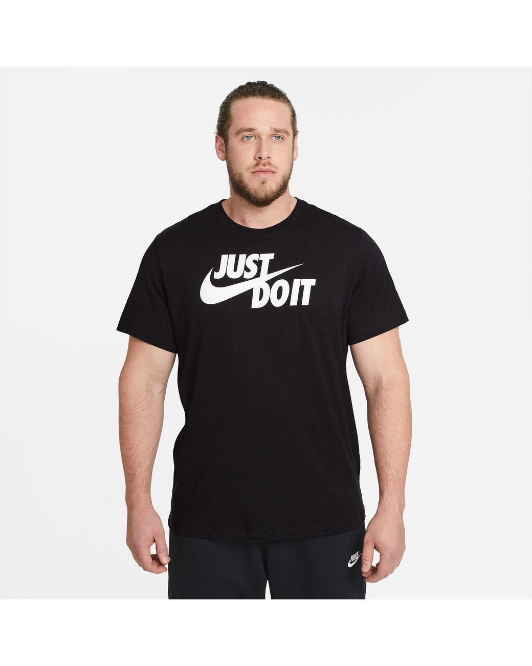Nike Black Sportswear Club T-Shirt for men