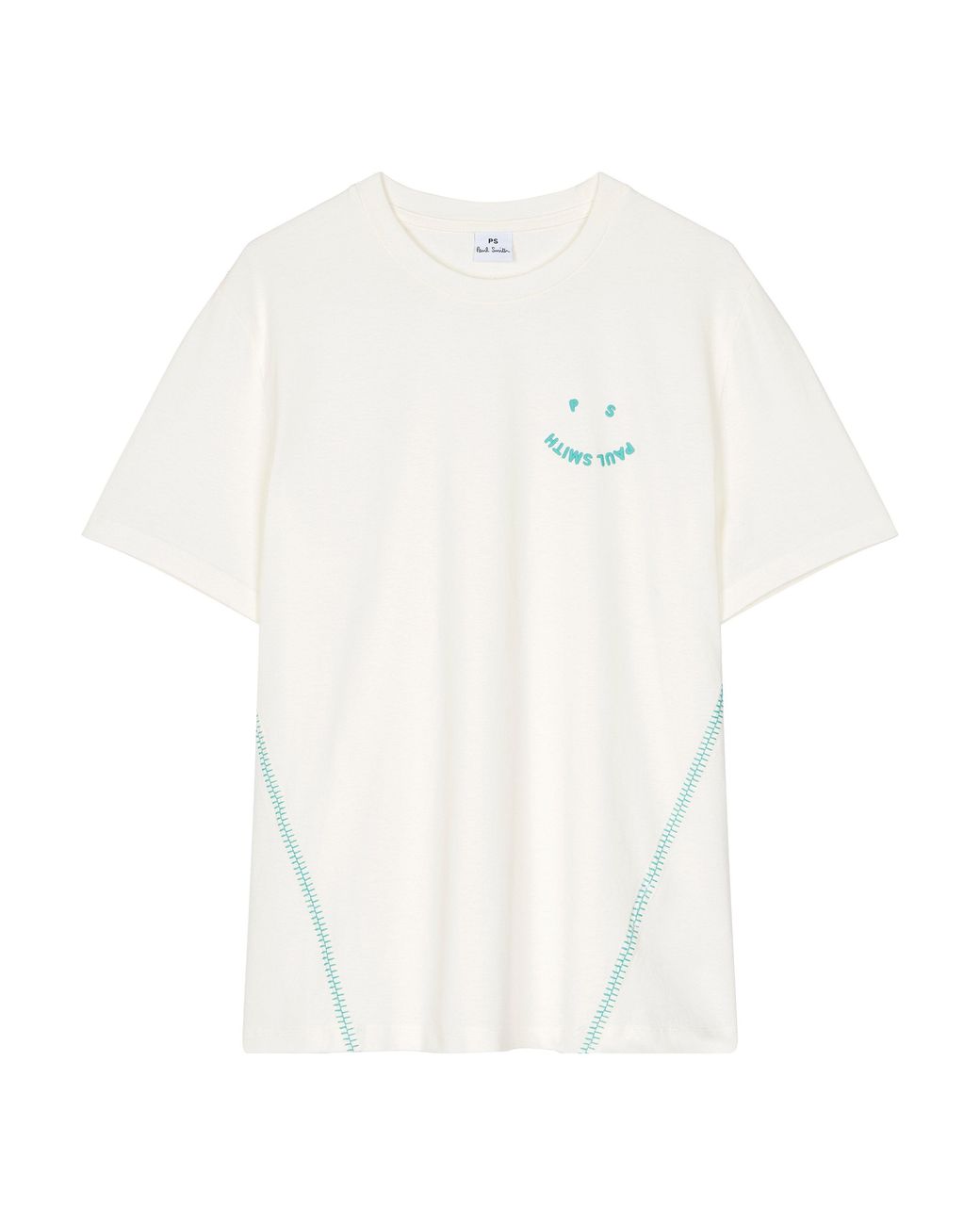 Paul Smith White Happy Regular Fit T-Shirt