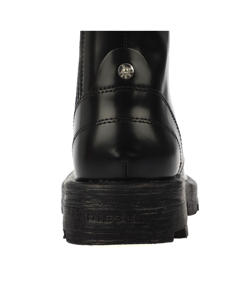 DIESEL Black D-Hammer Boots