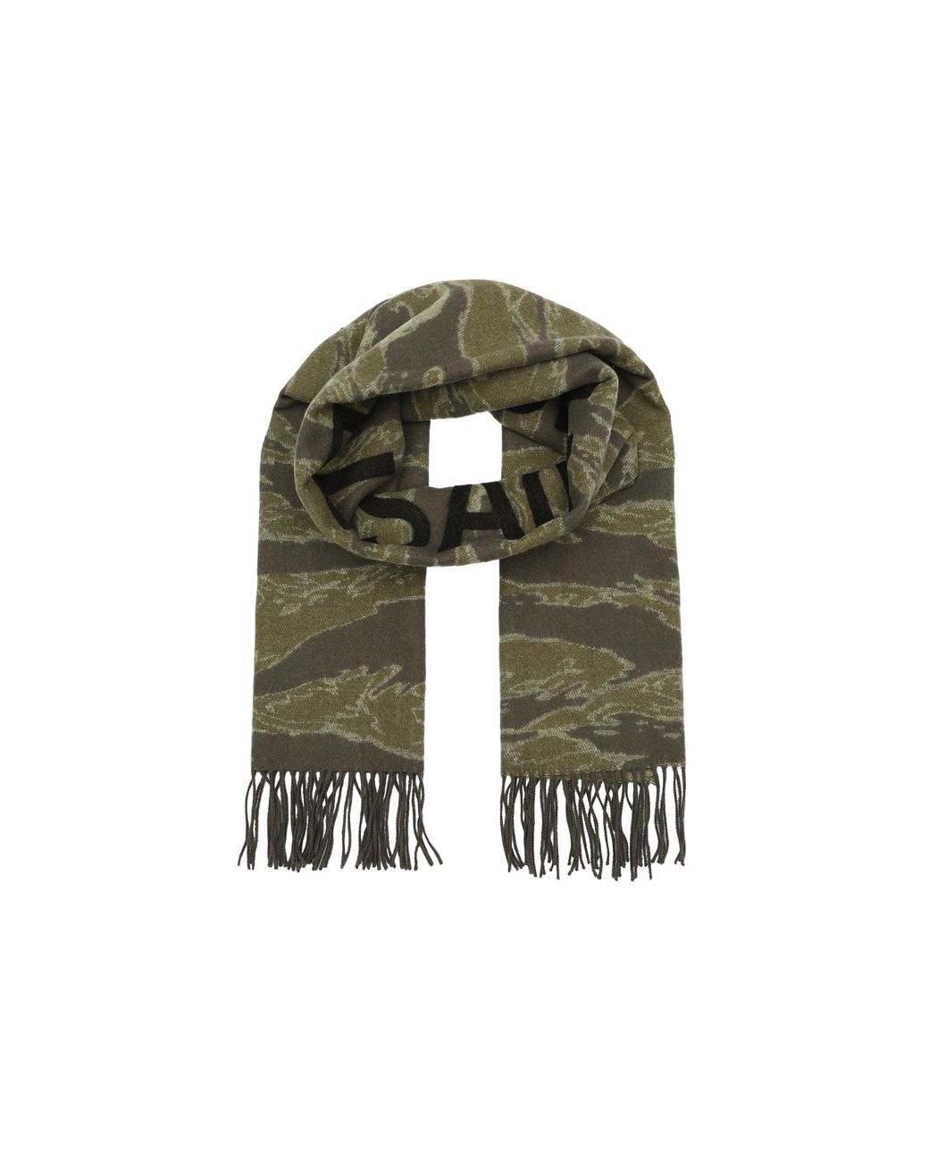 AllSaints Green Nova Scarf