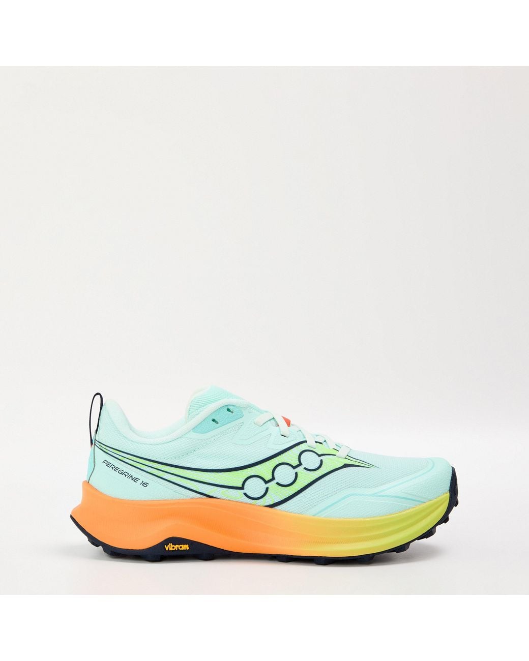 Saucony Green Peregrine 16 Off-Road Trail Running Shoes