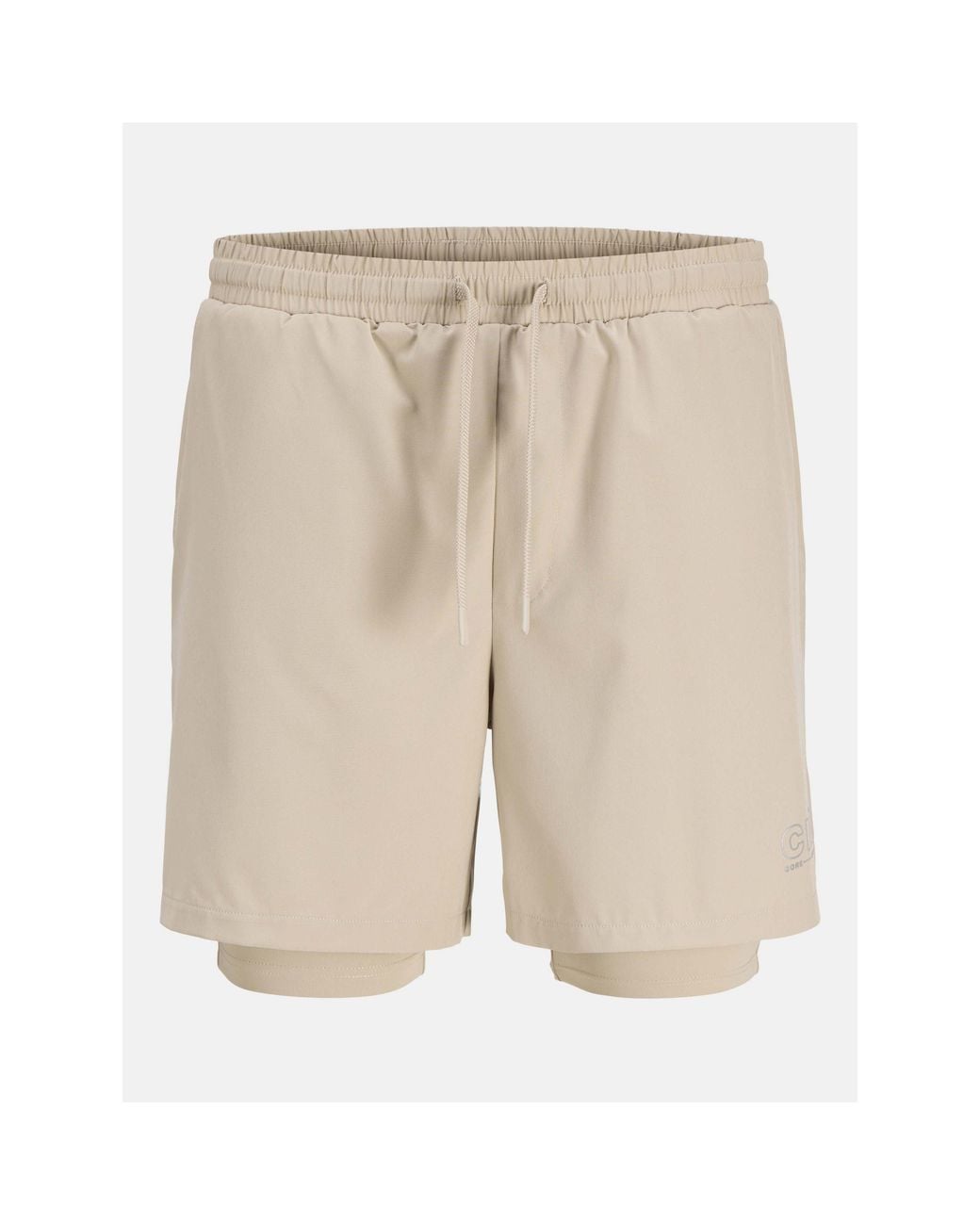 Jack & Jones Natural Jack Jcocnz Shorts W for men
