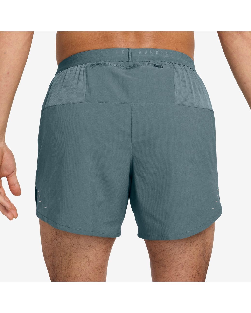 Nike Blue Stride 5In Performance Shorts for men