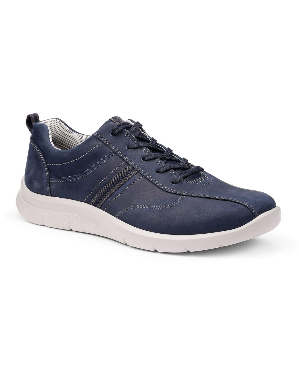 Hotter Blue Division Dual Fit Trainers for men