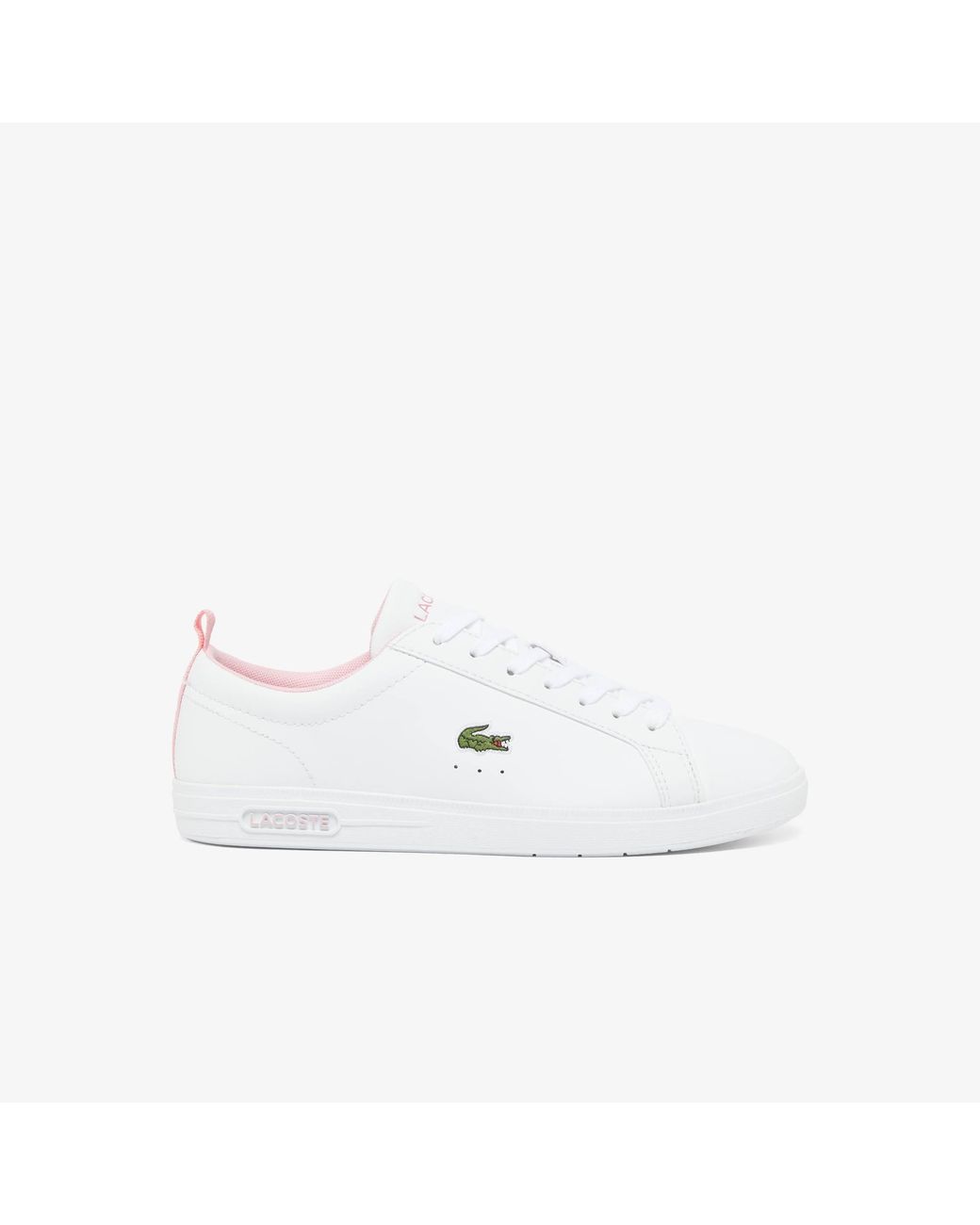 Lacoste White Carnaby Low Top Trainers