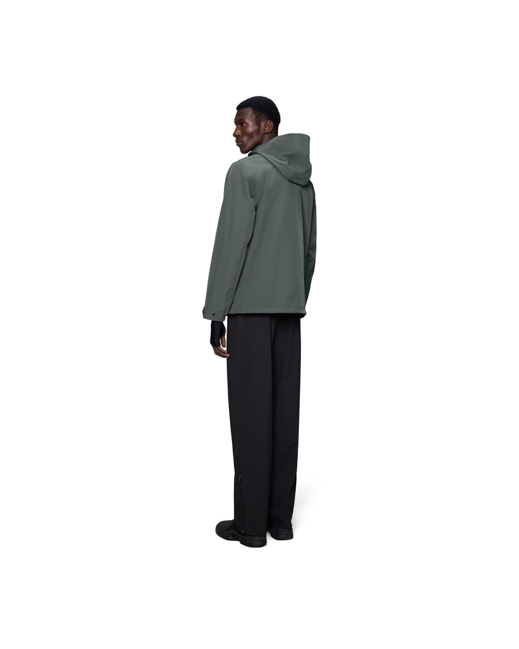Rains Gray Suva Softshell Waterproof Jacket