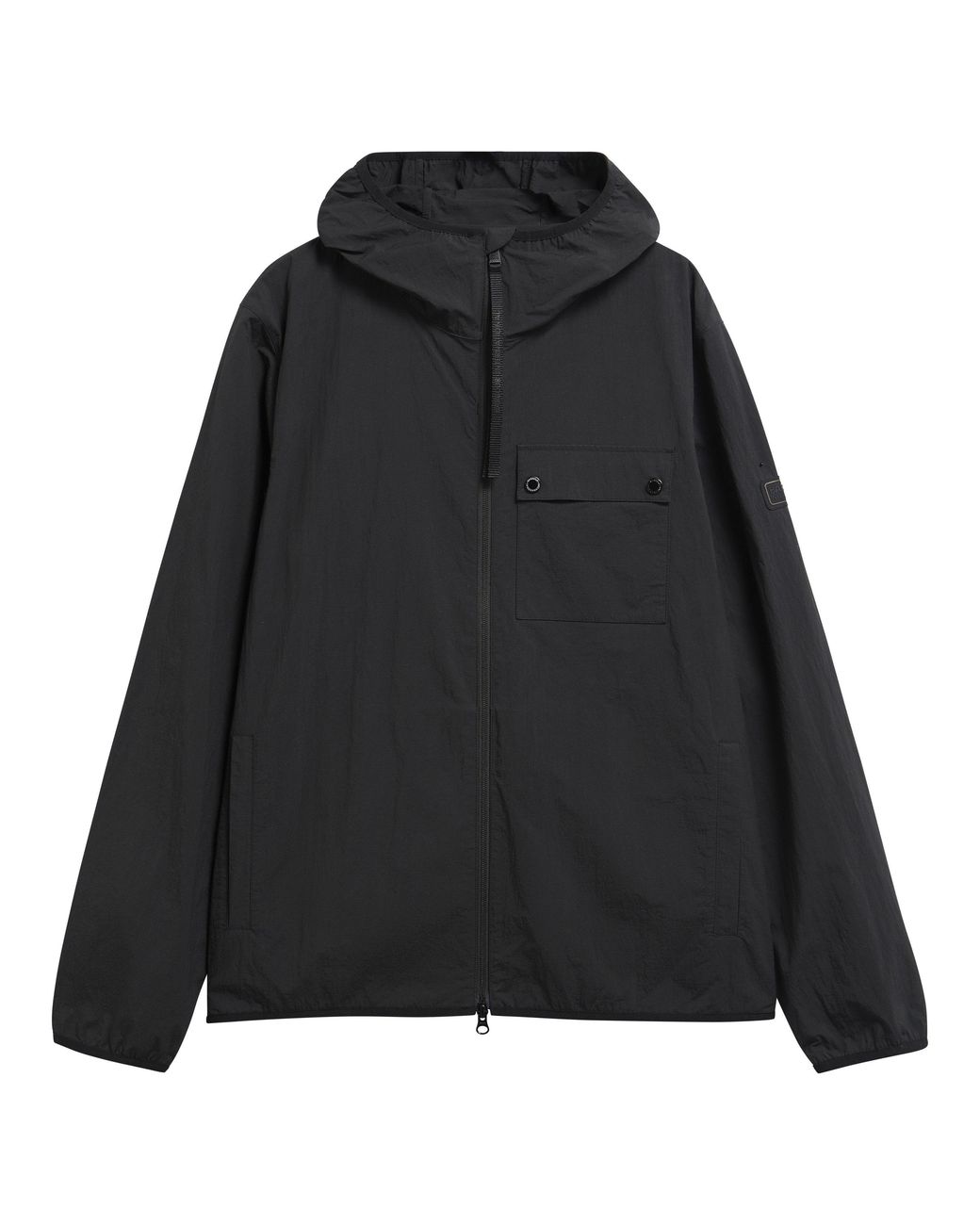 Barbour Black Dalliston Slim-Fit Rain Jacket for men