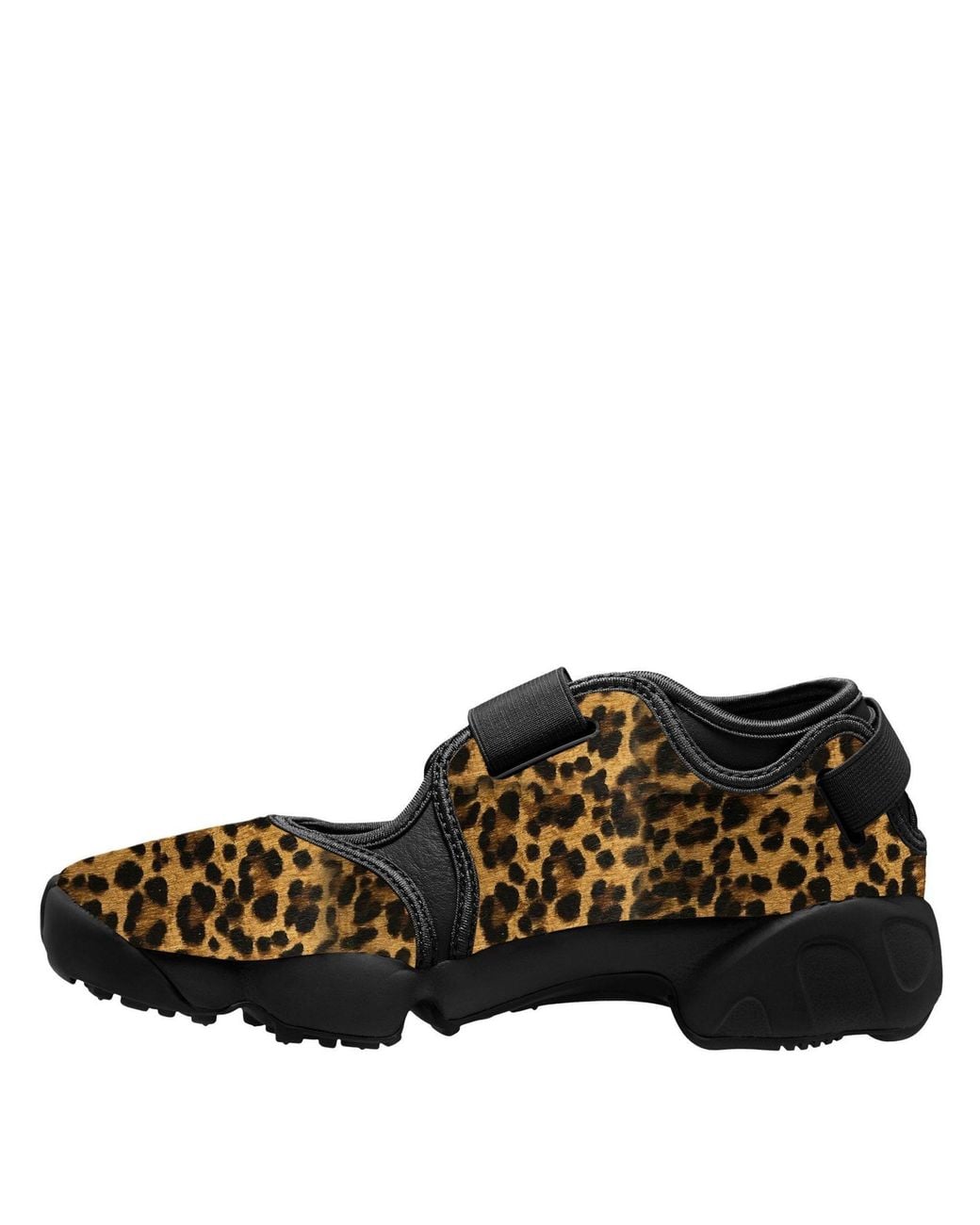 Nike Brown Air Rift Leather Low-Top Trainers