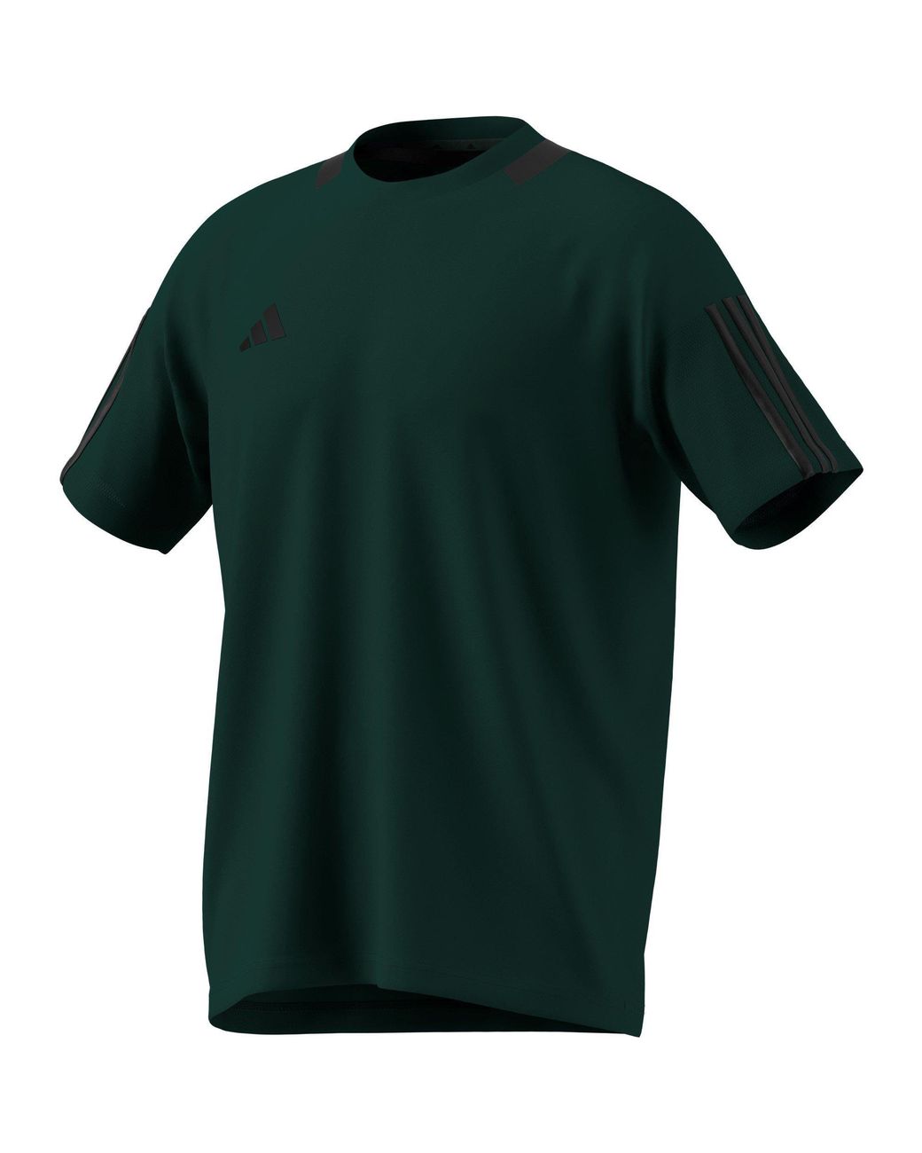 Adidas Green Classic 3 Stripe Sereno T-Shirt for men