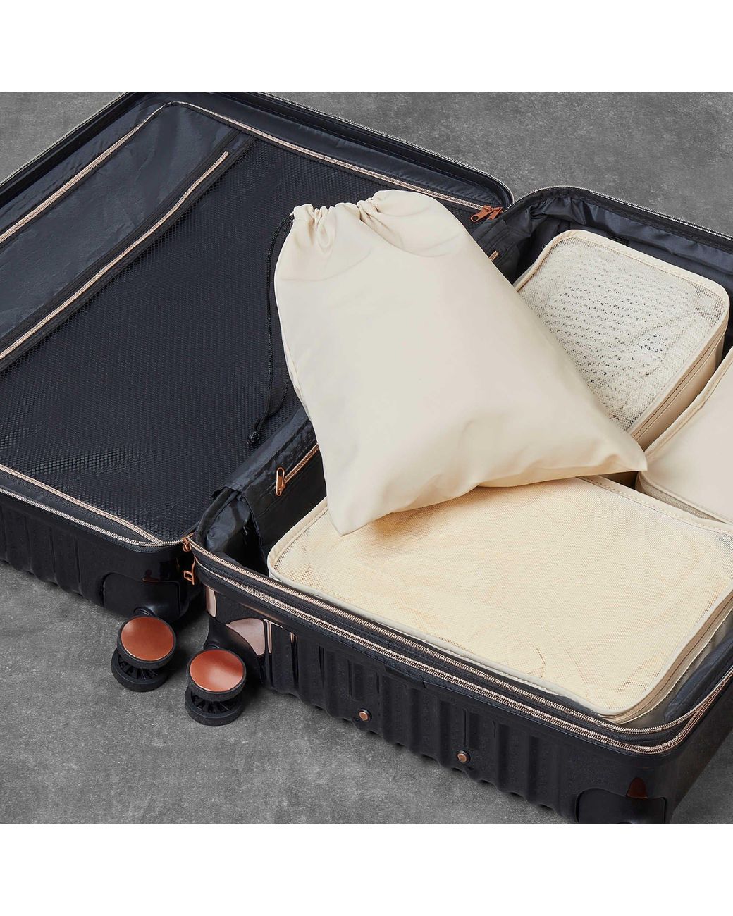 Rock Natural Packing Cubes Set Of 4