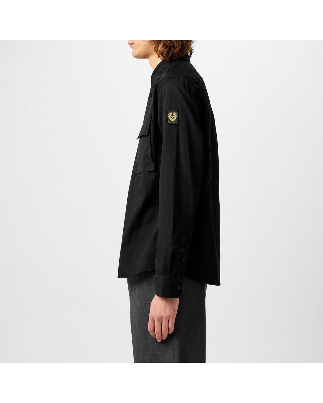 Belstaff Black Scale Shirt for men