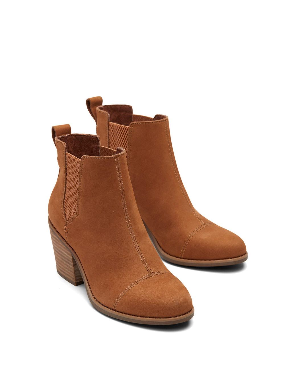 TOMS Brown Everly Ankle Boots