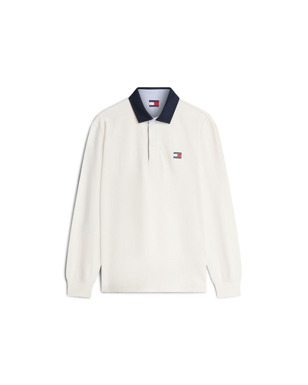 Tommy Hilfiger White Rugby Polo Shirt for men