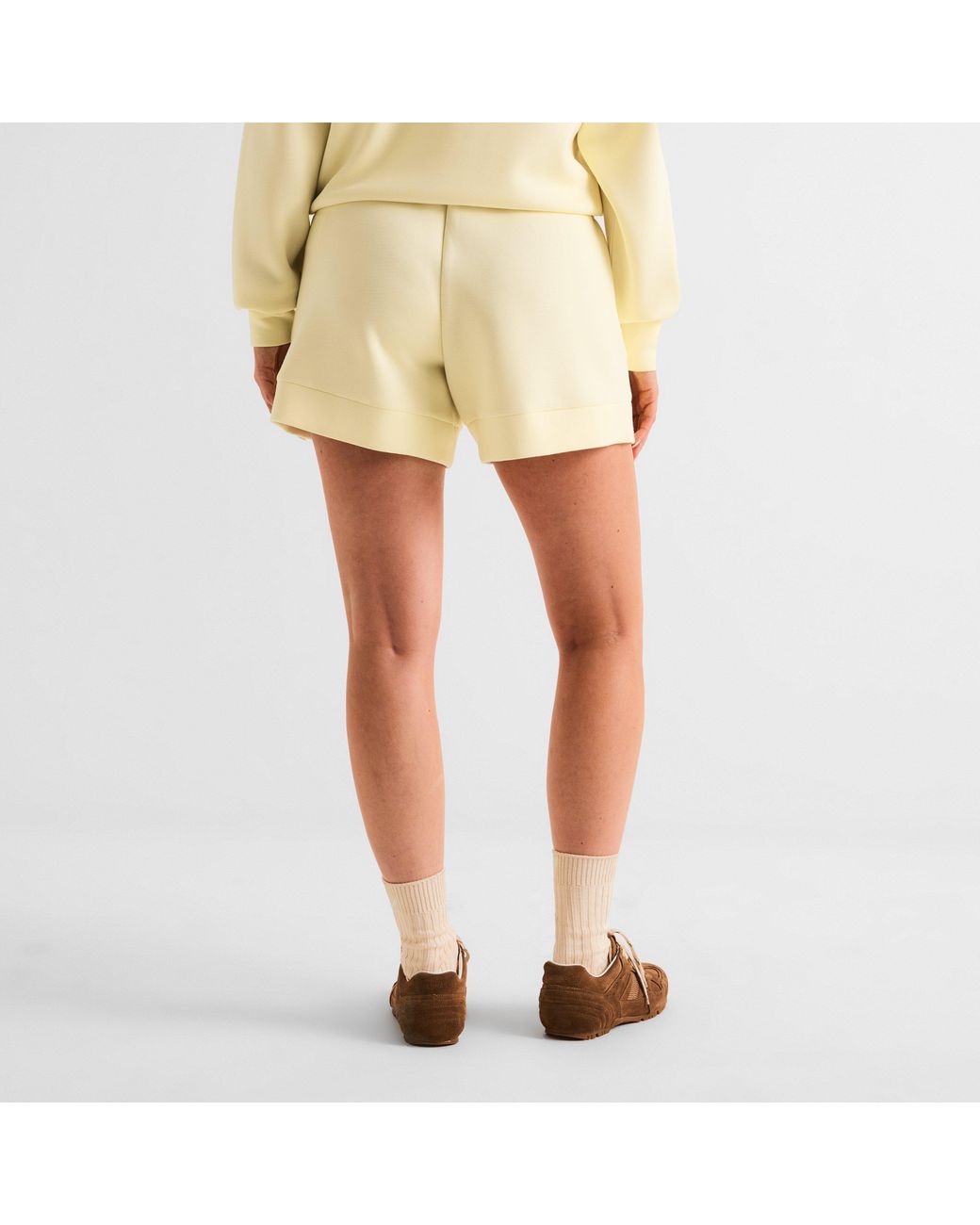 Varley Natural Fleece Jogger Shorts