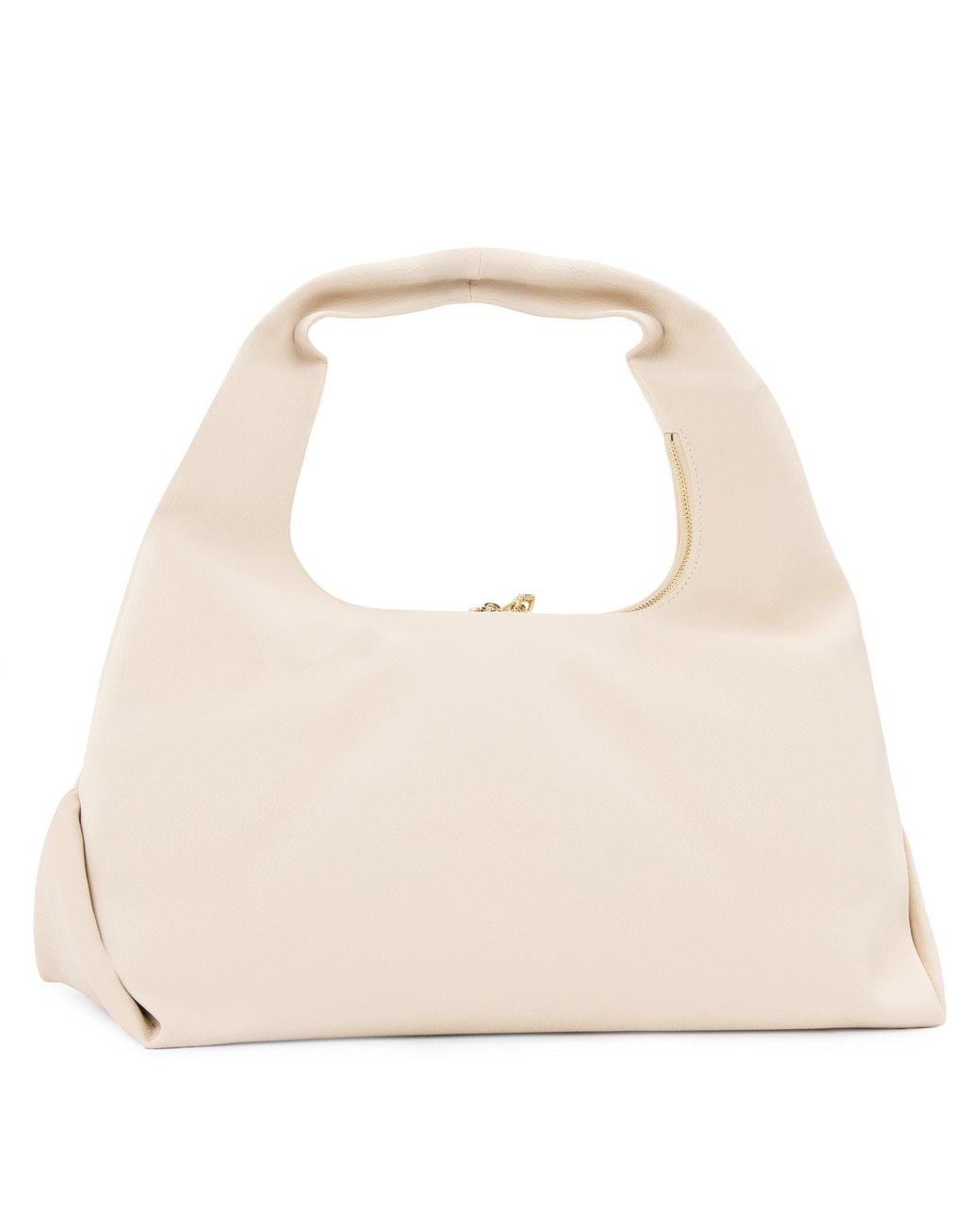 Steve Madden Natural Biva-V Faux Leather Shoulder Bag