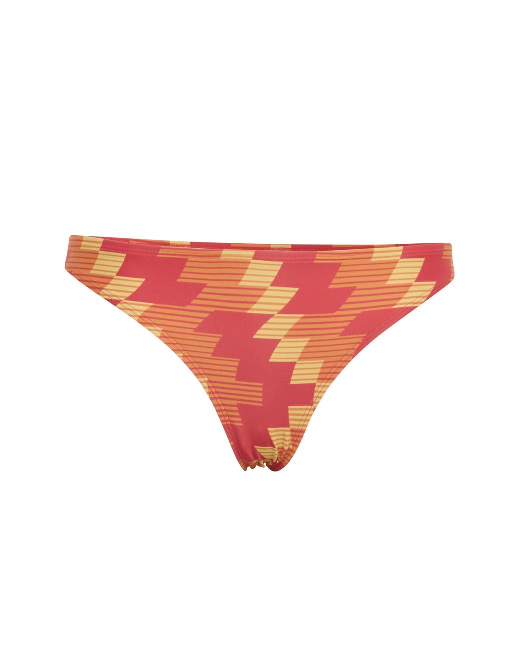 Adidas Red Two Piece Swimsuit