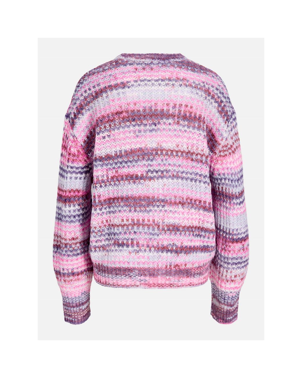 JJXX Pink Space Dye Crew-Neck Jumper