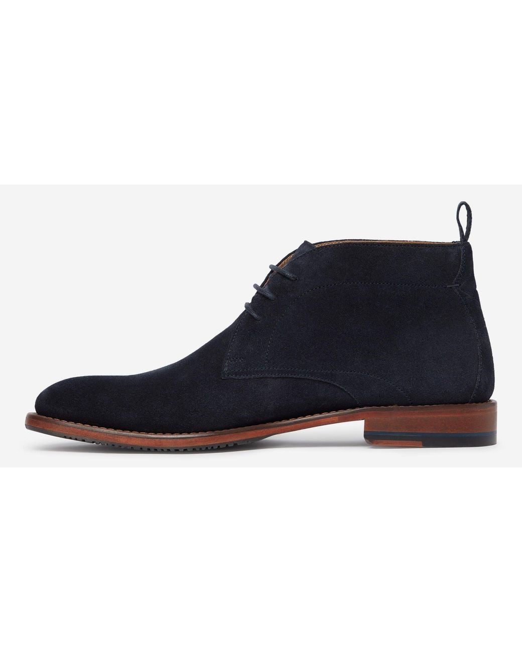 Oliver Sweeney Blue Farleton Suede Chukka Boots for men