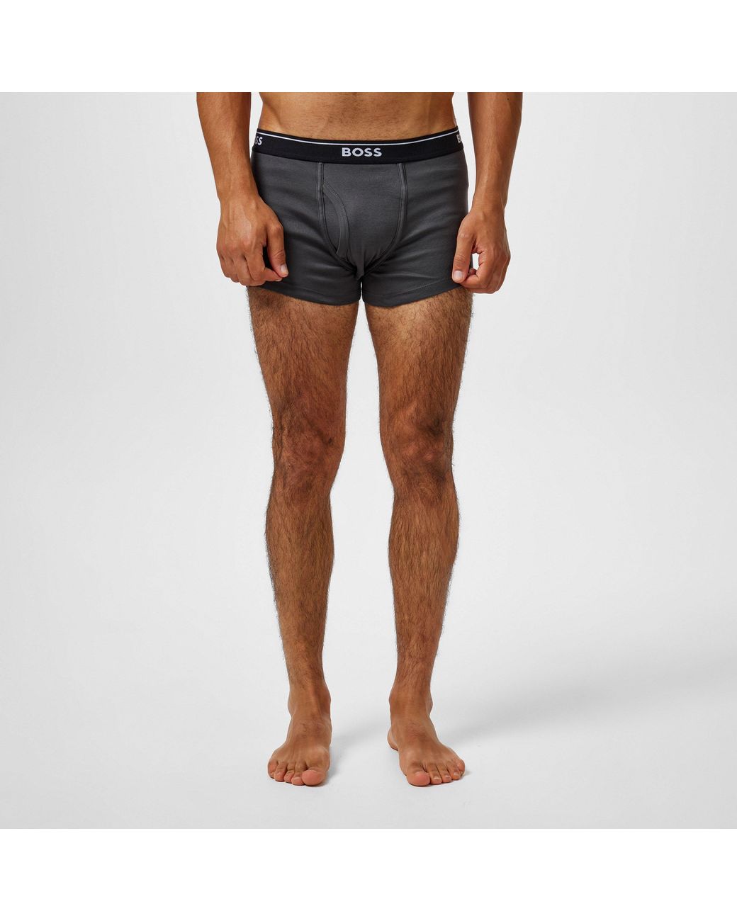 Boss Black Bodywear 2 Pack Logo Waistband Boxers for men