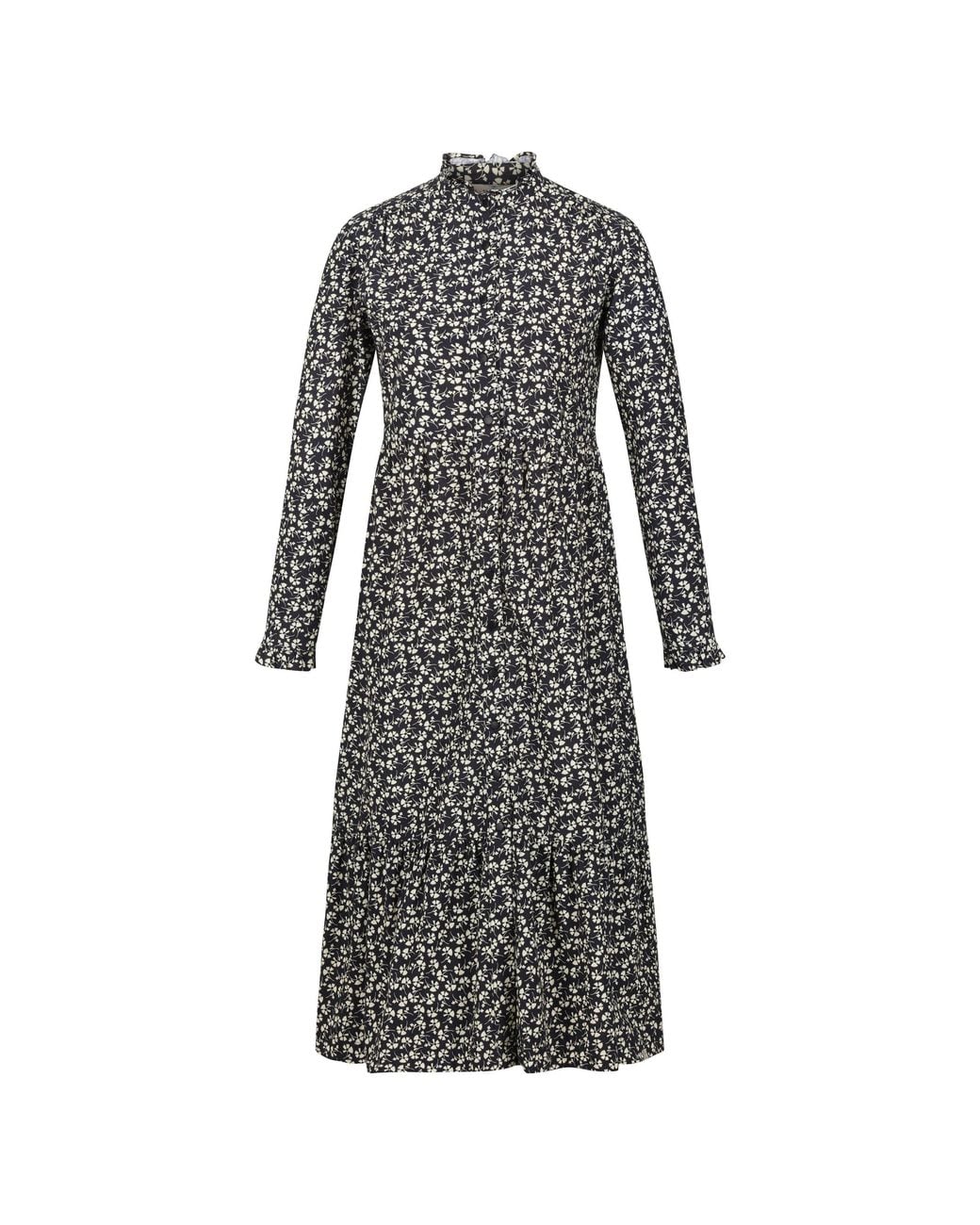 Regatta Gray Orla Midi Smock Dress