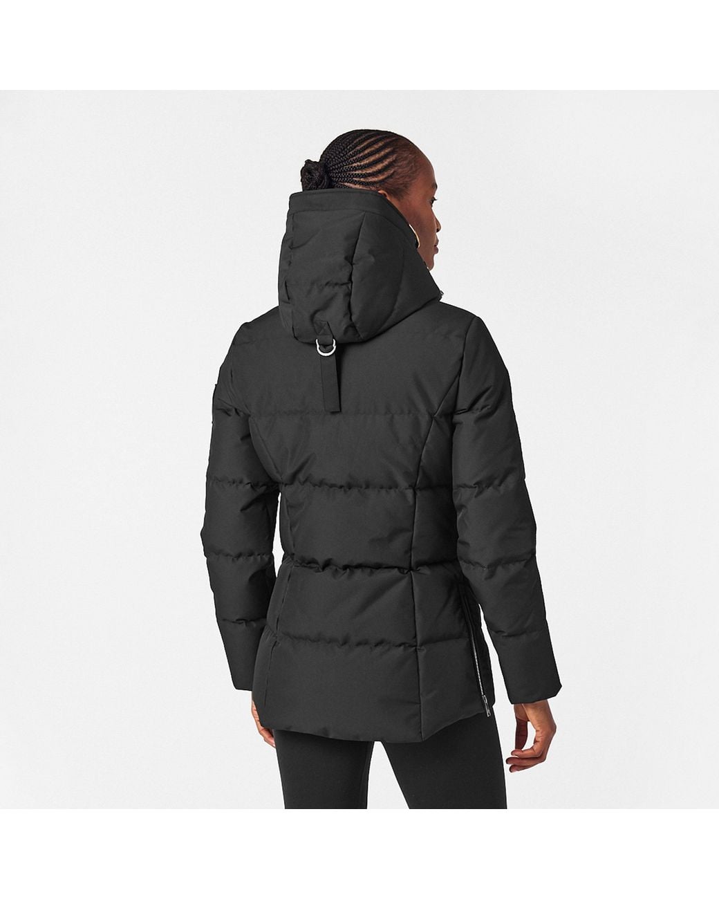 Moose Knuckles Black Cloud Coat Quilted Jacket