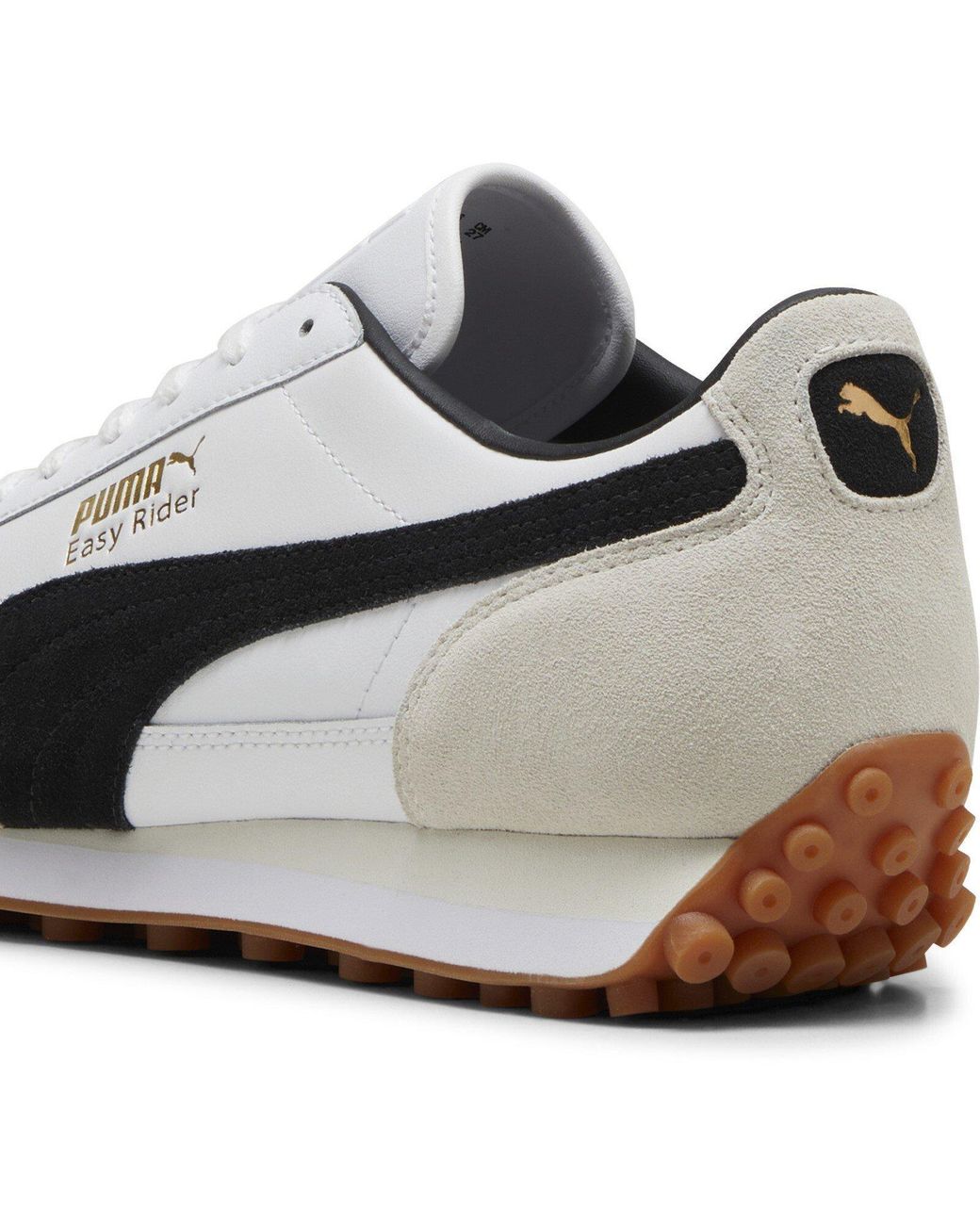 PUMA White Easy Rider Vintage Low-Top Trainers for men