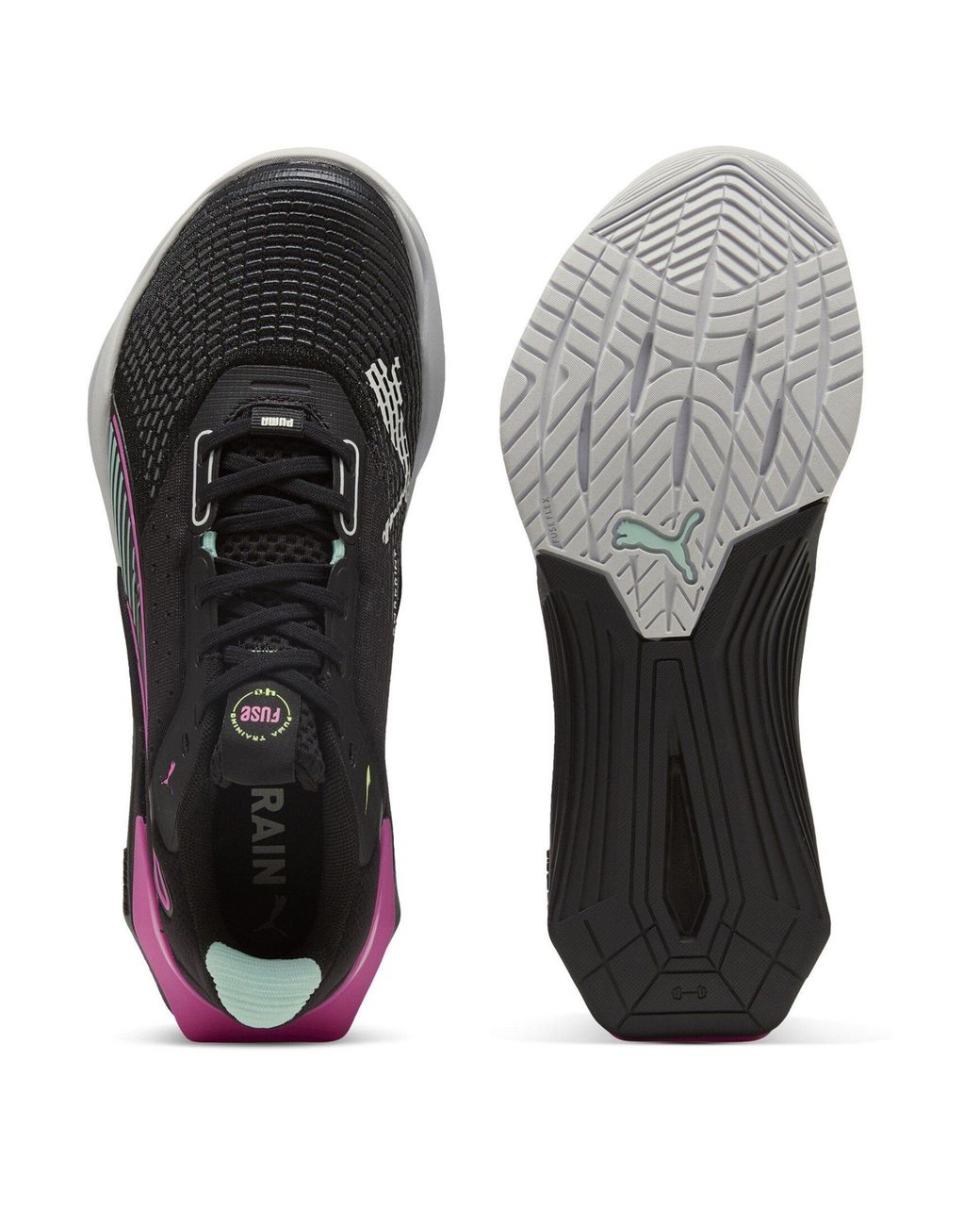 PUMA Black Hybrid Training Shoes
