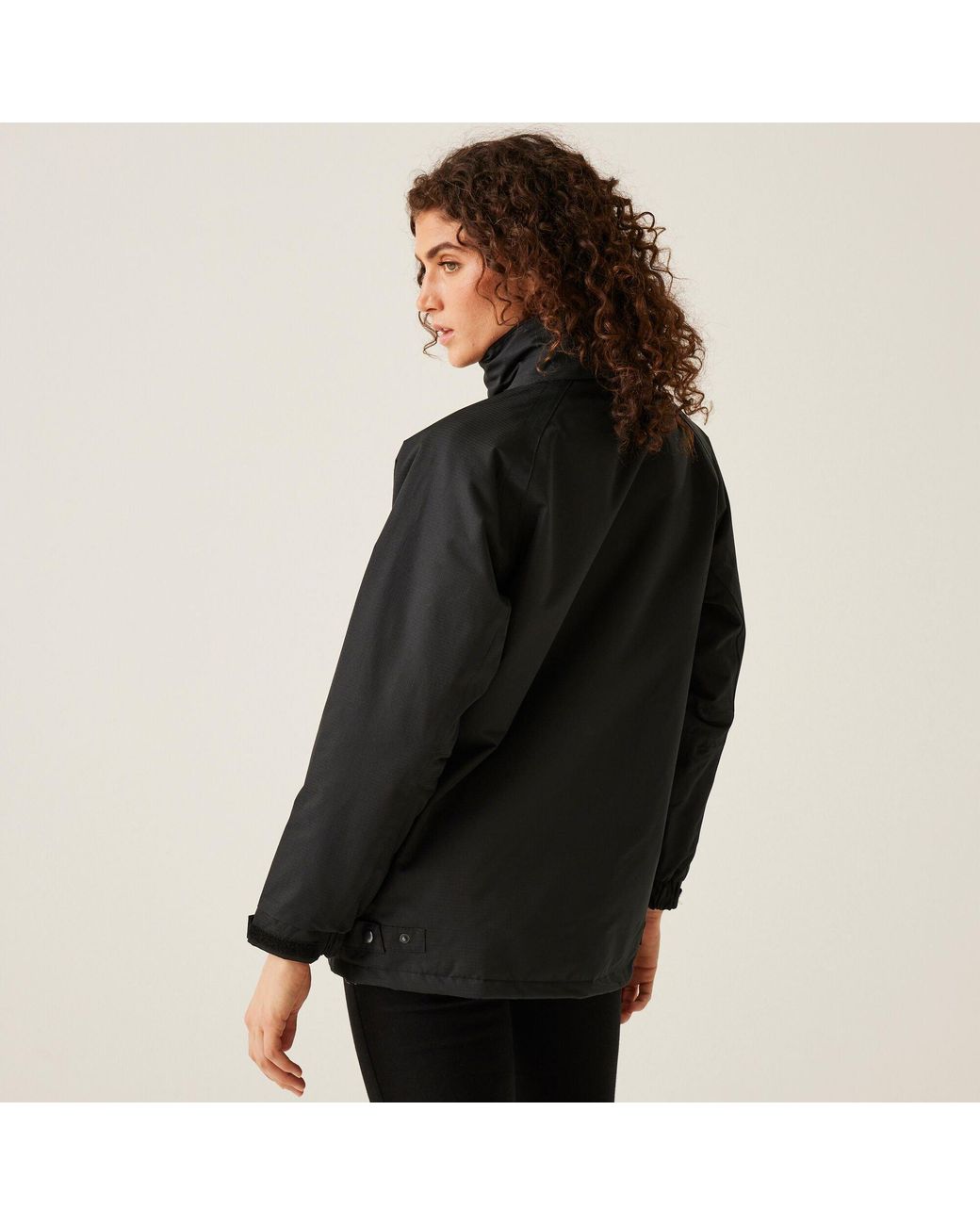 Regatta Black Hudson Fleece Lined Jacket