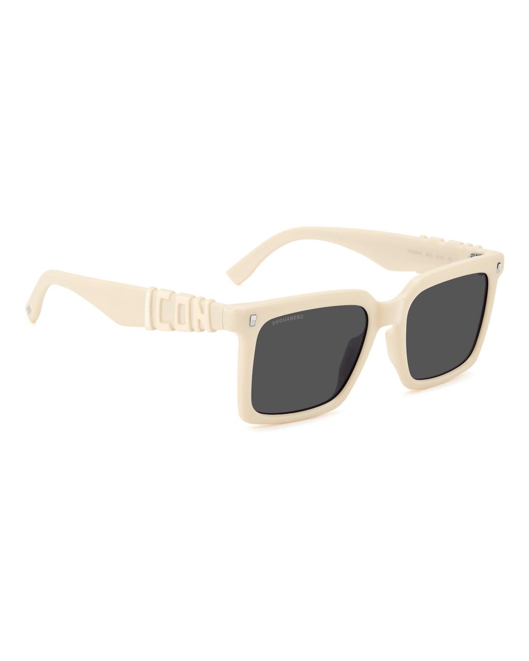 DSquared² White Round Sunglasses for men