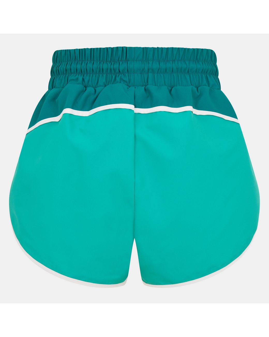 Red Run Orange Colourblock Running Shorts